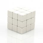 Zoom in - 10 x 10 x 10 mm ( N45 ) 27 stuks. TREKKRACHT van ieder magneet 7 kg