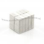 Zoom in - 10 x 5 x 2 mm ( N45 ) 100 stuks. TREKKRACHT van ieder magneet 2,1 kg