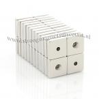 Zoom in - 20 x 20 x 5 mm / 4,3 - 7 mm ( N 45 ) 48 stuks