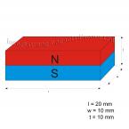 Zoom in - 25 x 10 x 10 mm ( N45 ) 12 stuks