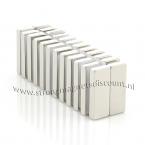 Zoom in - 40 x 15 x 6 mm ( N45 ) 24 stuks. TREKKRACHT van iedere magneet 21 kg